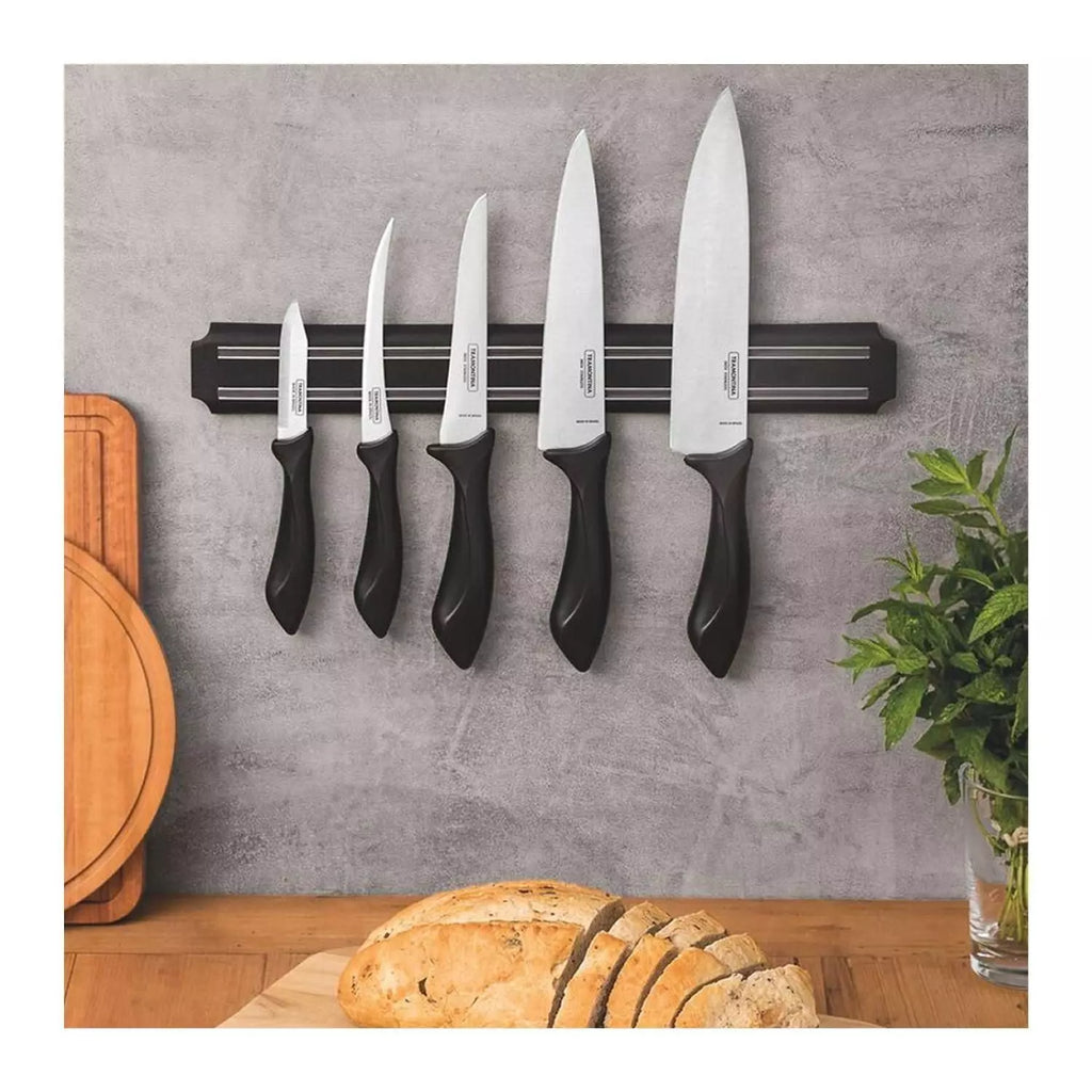✅ Barra Magnética para Cuchillos Negra – Orden, Estilo y Seguridad en tu Cocina