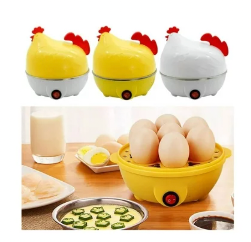 🥚🐔 Hervidor de Huevos Eléctrico (Hasta 7 Huevos) – Huevos Perfectos en Minutos