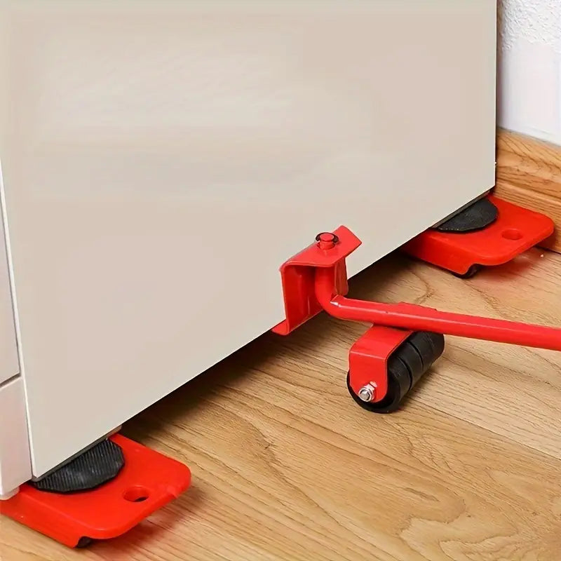 🛠️ Set Deslizador para Mover Muebles (5 Piezas) – Levanta y Desplaza Fácil Hasta 250 lb 💪