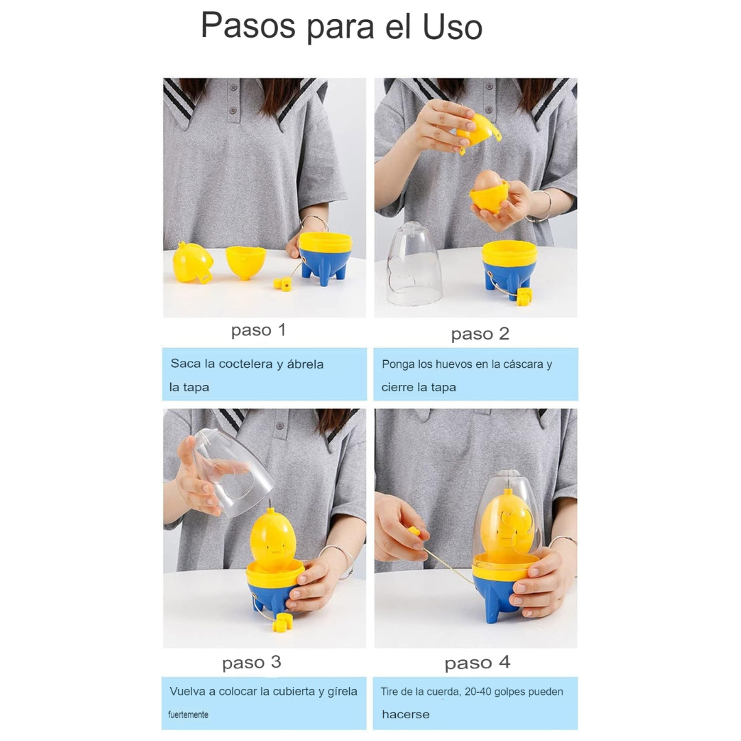 🥚✨ Revolvedor de Huevos Automático – Mezcla Perfecta en Segundos
