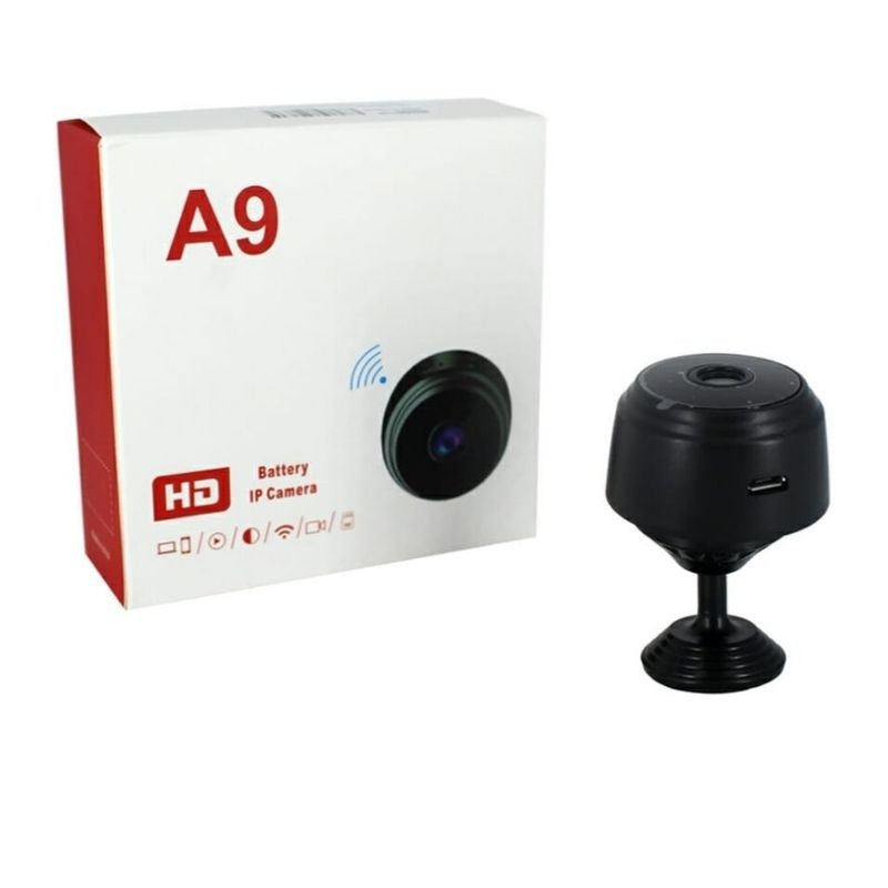 📷 Mini Cámara Espía A9 – Seguridad Compacta y Vigilancia Discreta 24/7