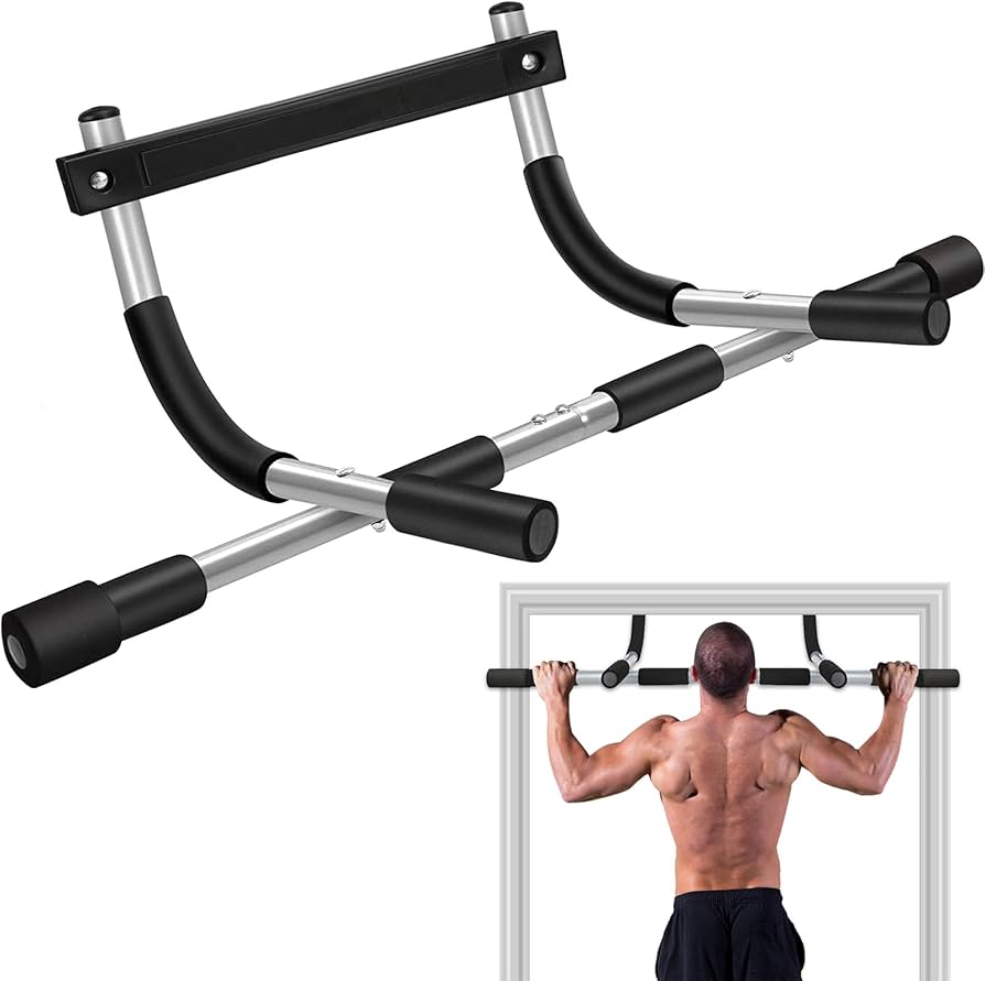 💪 Barra de Ejercicio Multifuncional para Puerta (Door Gym) – Entrena Todo el Cuerpo en Casa ✅