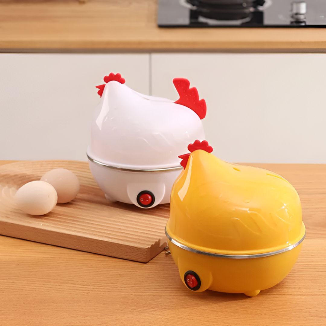 🥚🐔 Hervidor de Huevos Eléctrico (Hasta 7 Huevos) – Huevos Perfectos en Minutos