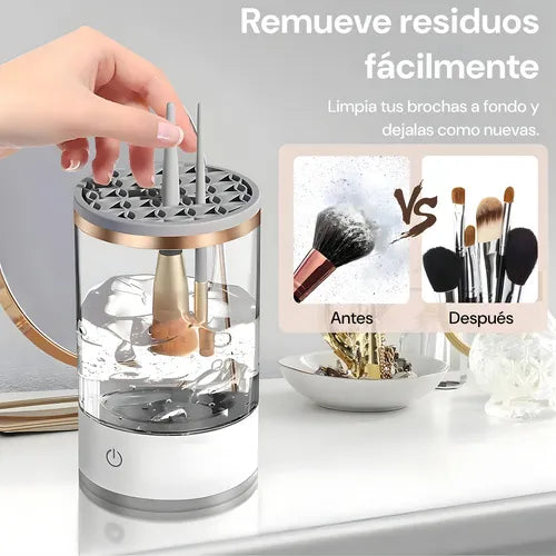 ✨  Limpiador de Brochas Eléctrico USB